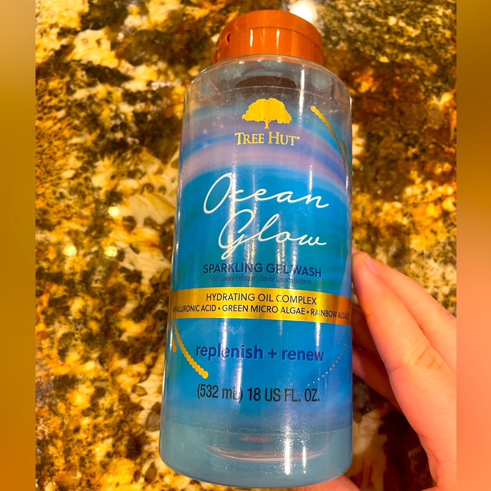 Ocean glow body wash treehut!
